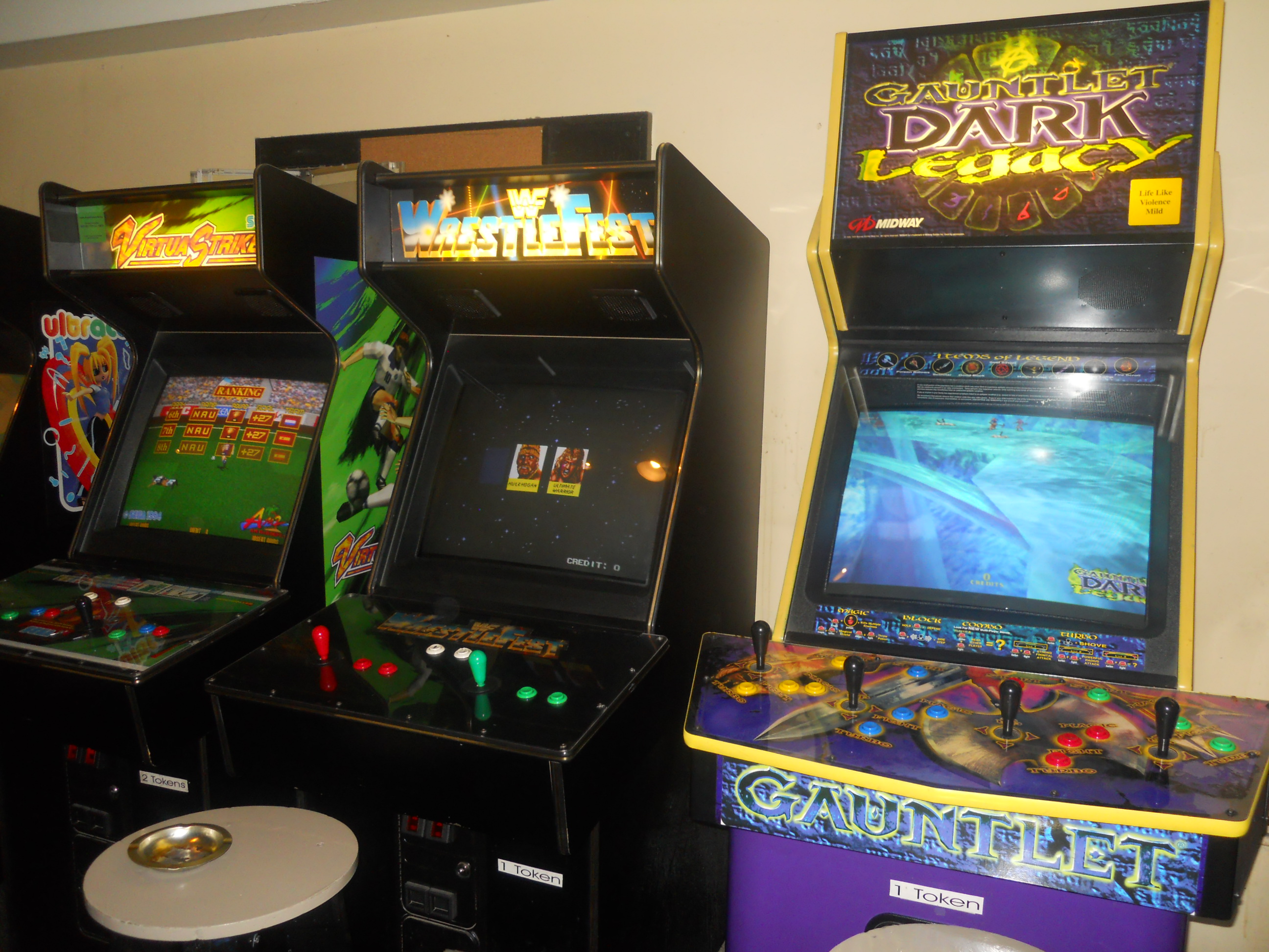 Gauntlet Dark Legacy Wrestlefest And Virtua Strike Arcade